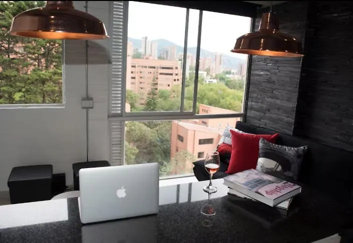 Apartahotel Exclusivo Apartamento Para Disfrutar Medellín Colombia